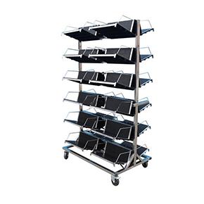 ESD PCB Storage trolley/esd workshop trolley/esd smt reel storage cart