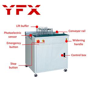 Automatic electronic equipment Chain pcb board Stacker Transmission Customize SMT NGOK Filter Conveyor Machine
